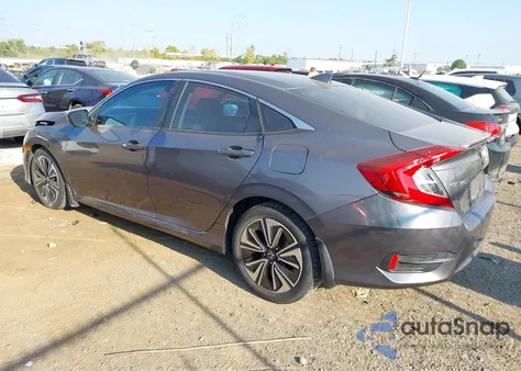 2016 Honda Civic Ex-T from USA, damaged, VIN 19XFC1F33GE003758